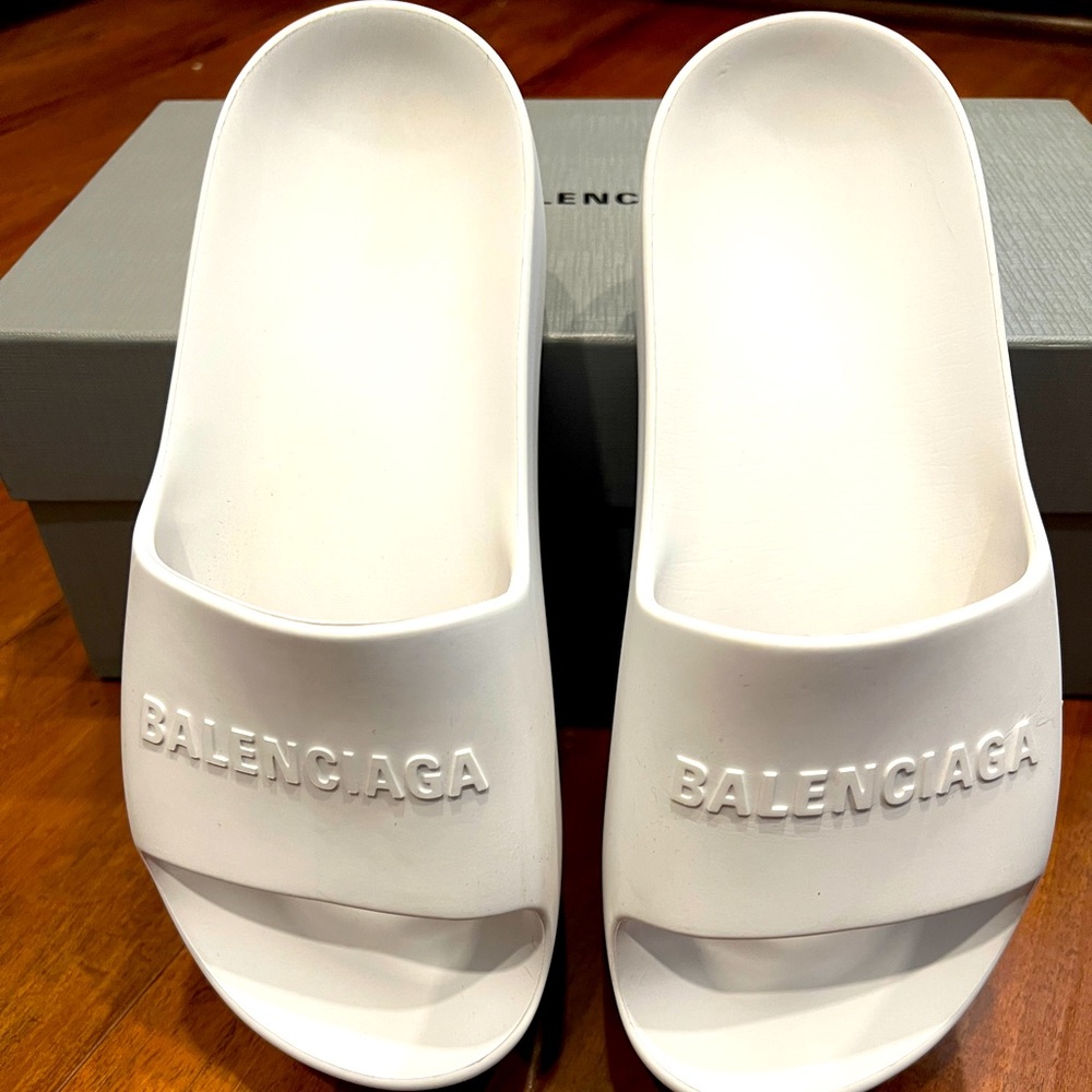 Authentic Balenciaga Chunky Slides